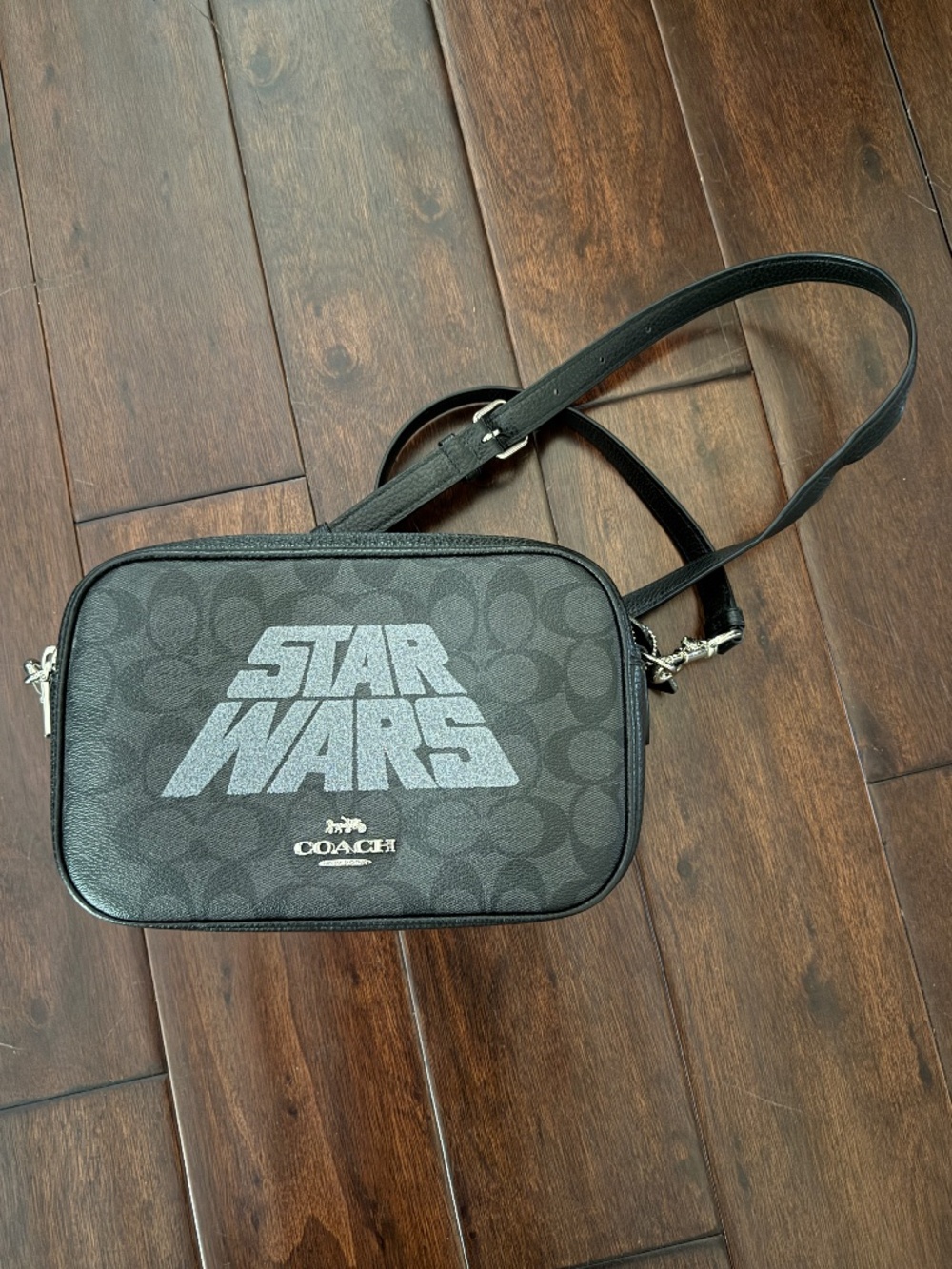 Limited Edition Coach x STAR WARS Jes crossbody with glitter.